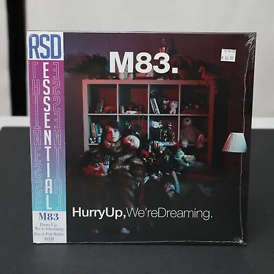 RSD Essentials M83. Hurry Up We're Dreaming Blue Pink Marble Sealed Lp IN HAND • $73