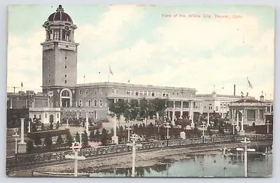 $3.70 • Buy Theme Park & Expo~Air View White City Denver Colorado~Vintage Postcard