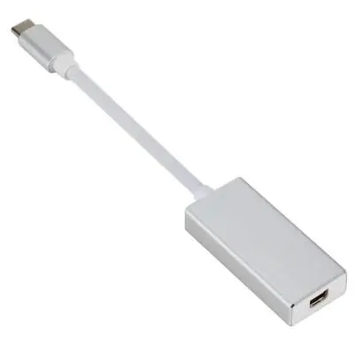 USB-C To Mini Display Port Adapter USB 3.1 Type C To 2 Thunderbolt  2024 • $5.07