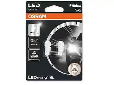 OSRAM LEDriving SL W5W 6000K White Sidelight / Interior Bulbs (Twin Pack) • $19.60