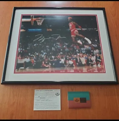 Michael Jordan Signed Autographed 16 X 20 Gatorade Upper Deck UDA Photo • $4999.99