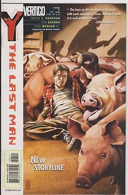 Y The Last Man Issue #6 Comic Book. Brian K Vaugham. Vertigo 2002 • $3.99