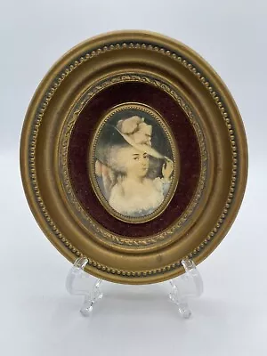 A Cameo Creation Framed Cameo Oval Art Victorian • £17.12