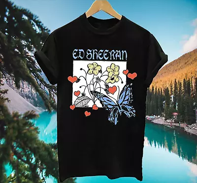 Rare Ed Sheeran Album Cover Gift For Fans Black S-234XL T Shirt S-4XL NL2023 • $24.69