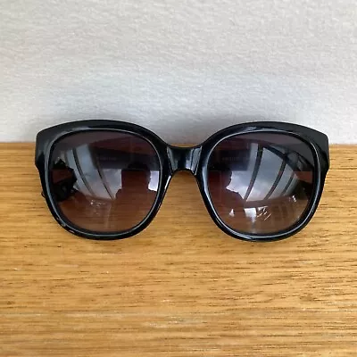 $89 • Buy ☘️ Oroton Agathis Handmade Full Rim Sunglasses Solid Black Frames