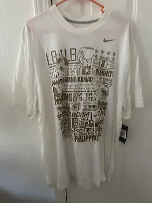 Manny Pacquiao Nike Shirt XXL NWT! • $75