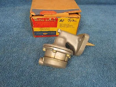 1957-59 Dodge Plymouth  6 Cylinder  Fuel Pump  Nos Carter 1015 • $79.99