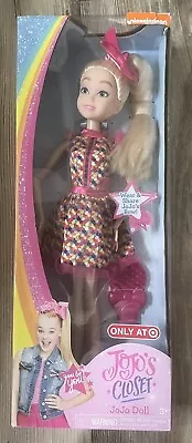 Hard To Find Jojo Siwa Jojo’s Closet Target Exclusive 18’’ Doll HTF Rare - NEW!! • $33.51