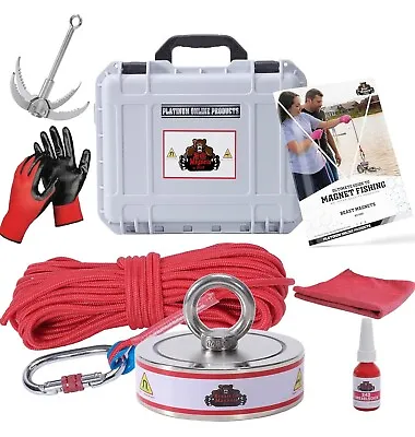 3600LBs Magnet Fishing Kit – A Complete Double Sided Magnet Fishing Kit • $239.99