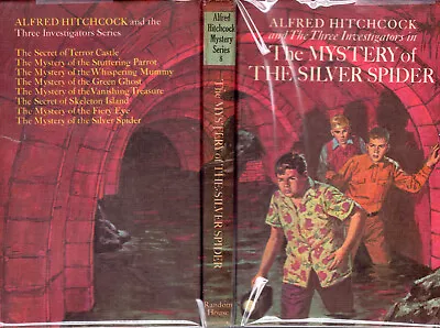 Alfred Hitchcock Three Investigators #8 The Mystery Of The Silver Spider 1st Hc  • $39.99