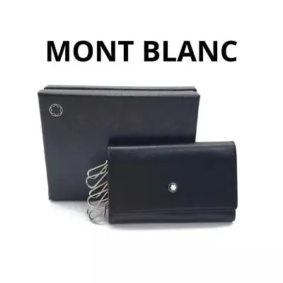 MONT BLANC #1 6 Row Key Case Black Black MB7161 • $208.14