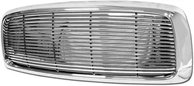 For 2002-2005 Dodge Ram CHROME Horizontal Front Hood Bumper Grill Grille NEW • $165