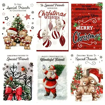 £1.65 • Buy FRIENDS Christmas Card ~ To Special FRIENDS ~ Various Designs  *2