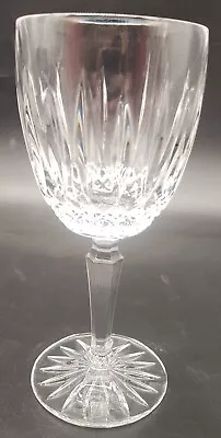 24% Mikasa Old Dublin Lead Crystal Clear Wine Water Goblet 8 Ounces Capacity • $20