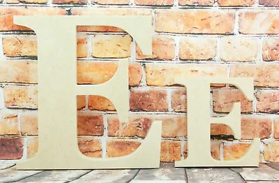 Georgia Font MDF Letters Brackets Available 10cm-40 Cm High-mdf Wooden Letters • £4.24