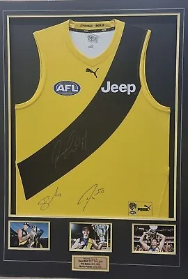 $600 • Buy Richmond Tigers Premiership Indigenous Players Signed Jumper.