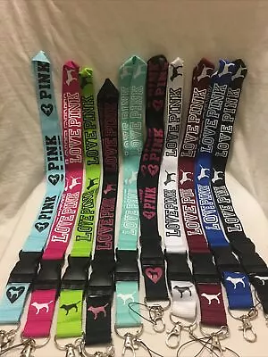 Victoria Secret Pink Detachable Lanyard - Multiple Colors/ Pick One ☝️ • $8.96