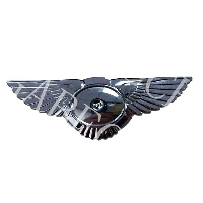 For Bentley Flying Spur Front Cover Badge Wing Emblem OEM:4W0853621A 3W8854511 • $397.10