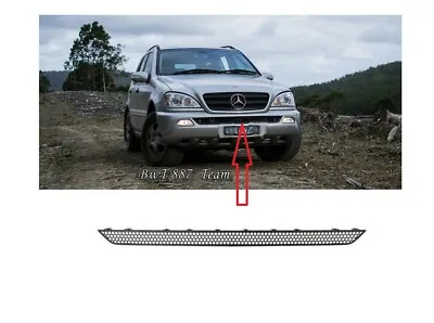 For Mercedes-benz Ml W163 2001-2005 Front Bumper Lower Center Mesh Grille • $109.60