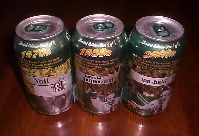 3 STEELERS HEINZ FIELD MYRON COPE ROLLING ROCk BEER CANS - BO • $15