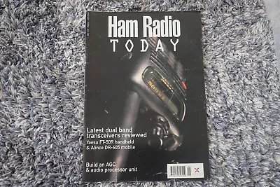 Hrt Scanners Ham Radio Today Magazine August 1996 Yaesu Ft-50r Alinco Dr-605 • $9.67