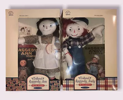 Raggedy Ann And Andy Applause Limited Edition With Books Gruelle NIB Volland • $148