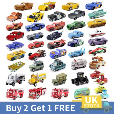 Disney Pixar Cars Rare Special McQueen Die-cast Model Metal Toy Car Gift New UK • £7.88