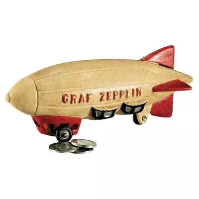 Blimp Graf Zeppelin Air Ship Hindenburg Statue Reproduction Replica • $56.31