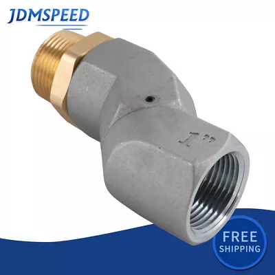 1 Inch Fuel Hose Swivel 360° Rotating Connector For Fuel Transfer Pump Nozzle • $17.97