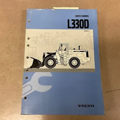 Volvo Michigan Euclid L330D WHEEL LOADER SERVICE SHOP REPAIR MANUAL GUIDE BOOK • $229.99