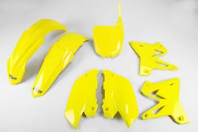 UFO Motocross Restyled Plastic Kit Yamaha YZ 125  YZ 250 2003 - 2014 Yellow • $124.32