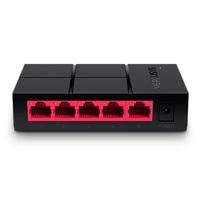 $24.95 • Buy Mercusys MS105G 5 Port 10/100/1000 Mbps Desktop Switch Cool Ultra-Compact Design