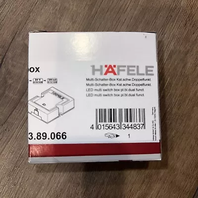 Hafele Loox LED Multi Switch Box Operating 1 Driver & 3 833.89.066 • $19.48