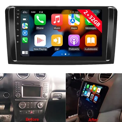 For Mercedes Benz Ml-w164 Gl-x164 Android 12 Car Radio Stereo Gps Carplay Player • $148.95