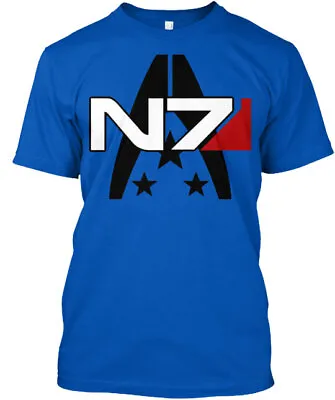 Mass Effect N7 Paragon Renegade T-Shirt Made In The USA Size S To 5XL • $24.89