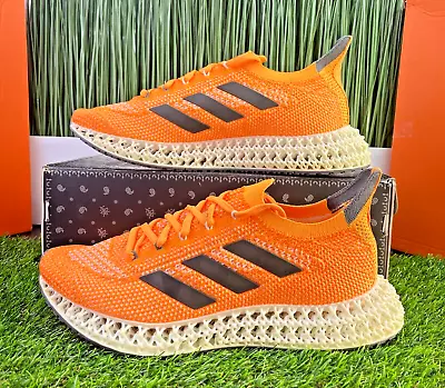 Adidas 4D FWD “Flash Orange” Orange Mens Running Shoes GX2978 Size 10 • $152