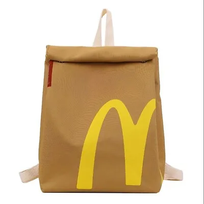 Mcdonalds Backpack Shoulder Bag Rucksack For School And Travel • $22.99