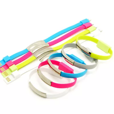 For Apple Bracelet USB Bracelet Phone Data Charging Cable Data Type-C Android / • $1.53