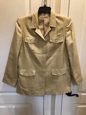 $3.99 • Buy New Weinberg Gold Jacket Top Size Large