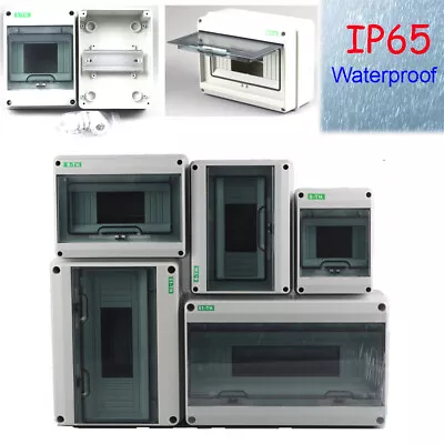 $26.61 • Buy Electrical Switchboard Enclosure Distribution Box Dinrail For MCB RCD Waterproof