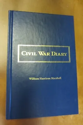 Civil War Diary HC William H. Marshall Oop 18th Michigan Infantry Union 1864 MI • $50