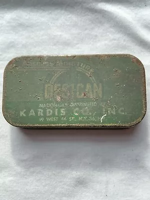 Pocket Hand Warmer Tin Desican Jr Air Products Vintage • $10.25