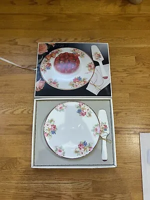 Mikasa Rosemead Bone China Cheese Plate/platter/serving Platter And Server • $20