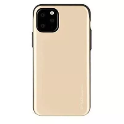 Sky Slide Bumper Case With Card Slot For IPhone 11 Pro 5.8  - Gold • $18