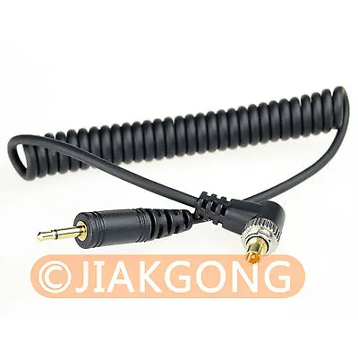 2.5mm To Male FLASH PC Sync Cable Cord With Screw Lock • $2.72