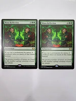 MTG Mana Reflection 175 (SET Of 2CARDS) Double Masters Magic The Gathering • $20