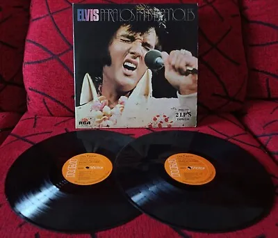 ELVIS PRESLEY ** Para Los Fans Españoles ** ORIGINAL 1976 GATEFOLD Spain 2-LP • $59.99