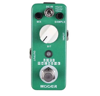 Mooer Lo-Fi Machine Sample Reducing Micro Guitar Effects Pedal New • $68.30