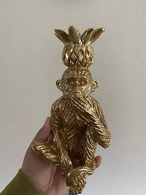 Golden Monkey Decorative Statue • $1