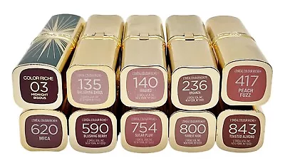 2 & 3 Packs L'Oreal Paris Colour Riche Lipcolour Lipstick YOU CHOOSE • $13.99